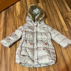 GAP Toddler Girl 3T Winter Jacket/Coat NWT